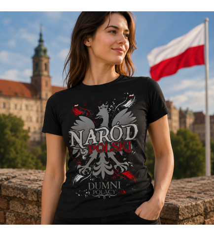 KOSZULKA DAMSKA NARÓD POLSKI